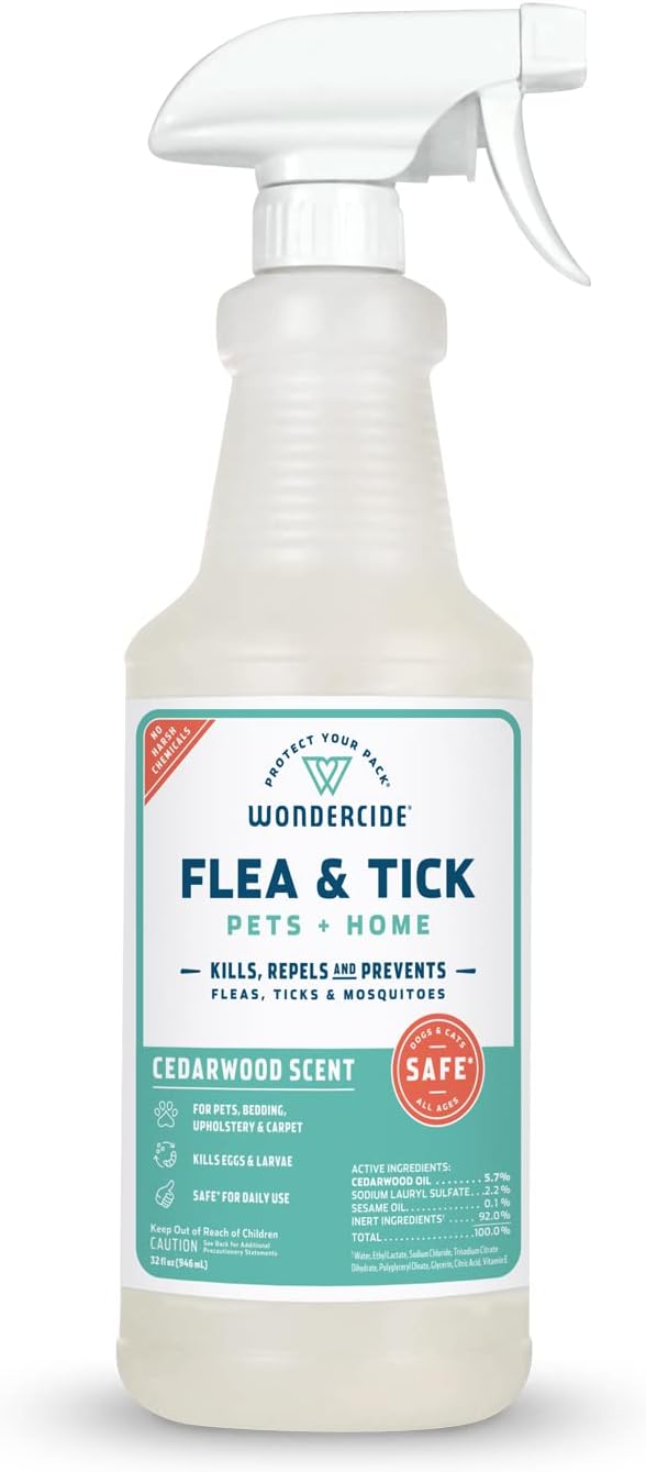 Wondercide Flea & Tick Cedarwood Spray for Dogs