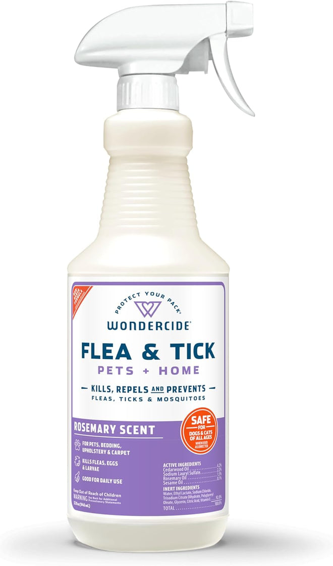 Wondercide Flea & Tick Rosemary Spray for Dogs