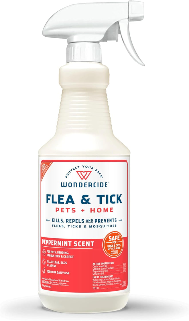 Wondercide Flea & Tick Peppermint Spray for Dogs