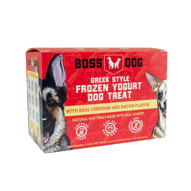 Boss Dog Frozen Yogurt Cheddar Bacon