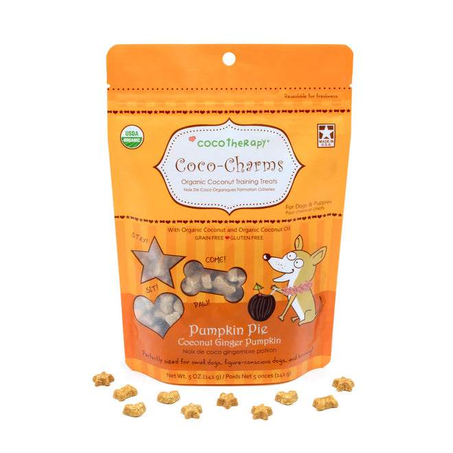 Coco Therapy Coco Charms Pumpkin Pie For Dogs 5oz