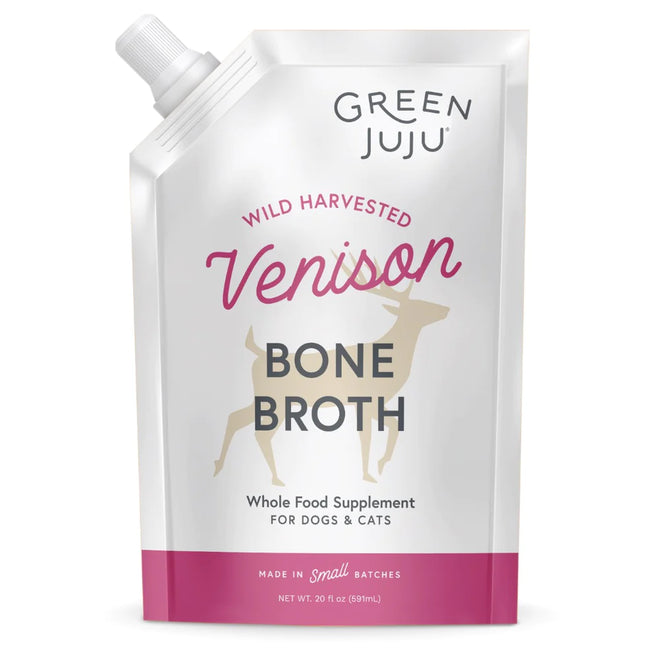 Green Juju Frozen Venison Bone Broth 20oz