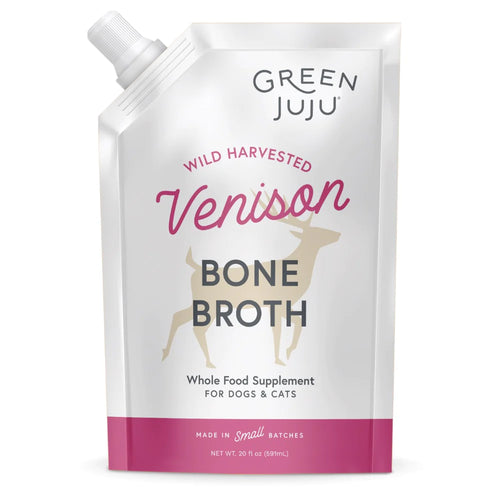 Green Juju Frozen Venison Bone Broth 20oz