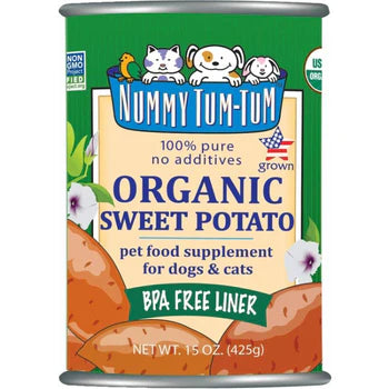Nummy Tum Tum Organic Sweet Potato 15oz for Dogs & Cats