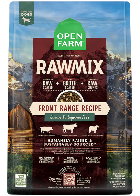 Open Farm Rawmix Front Range Grain Free for Dog