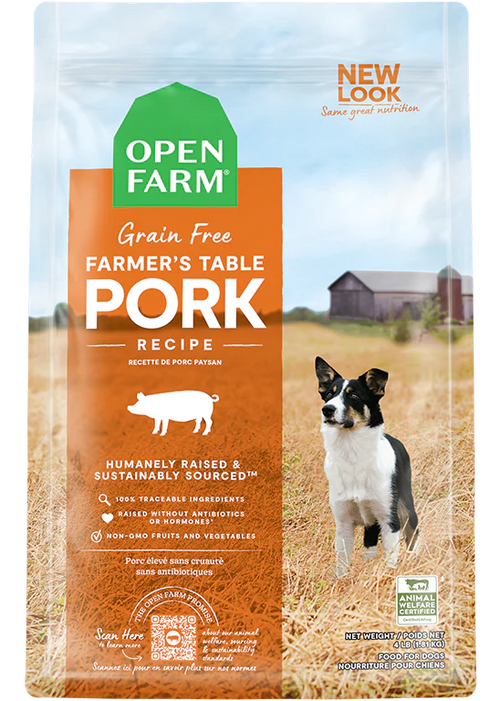 Open Farm Pork Grain Free Kibble Dog