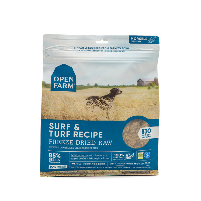 Open Farm Freeze Dried Raw "Meal or Mixer" Surf & Turf