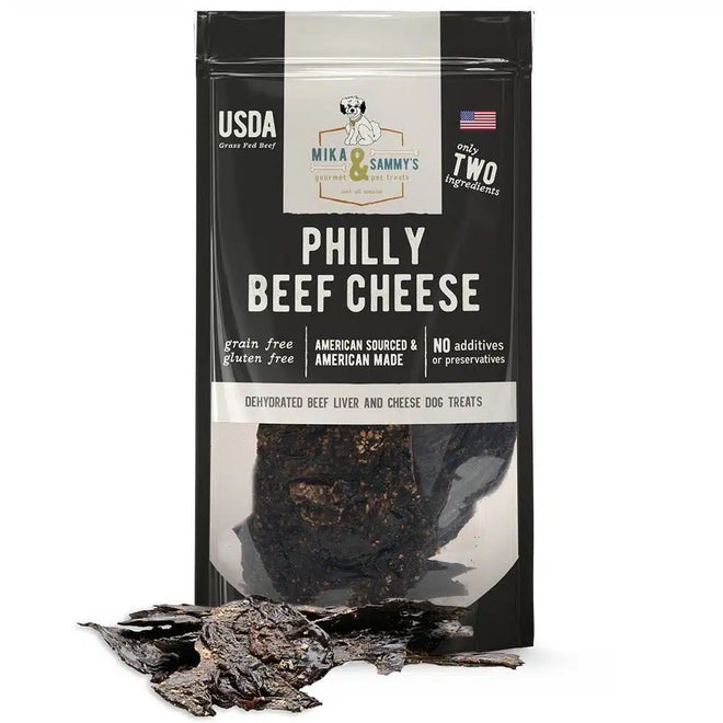 Mika and Sammy's Philly Beef Cheese 5oz Treat for Dogs