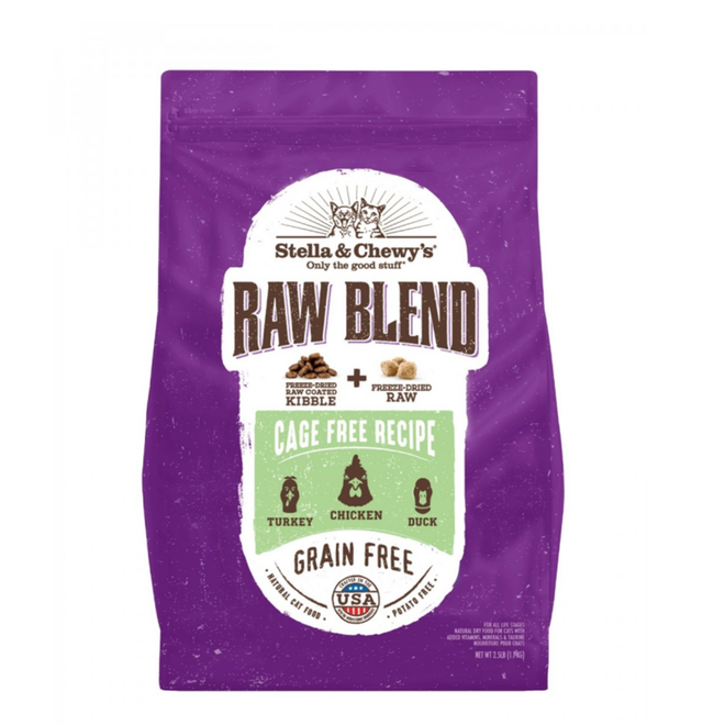 Stella & Chewy's Raw Blend Cage Free Dry Recipe for Cats