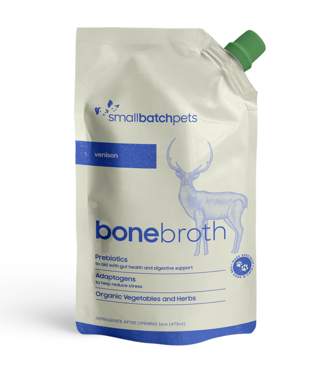 Small Batch Organic Venison Bone Broth 16oz