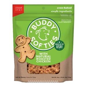 Cloud Star Dog Buddy Biscuits Soft & Chewy Chicken 6oz