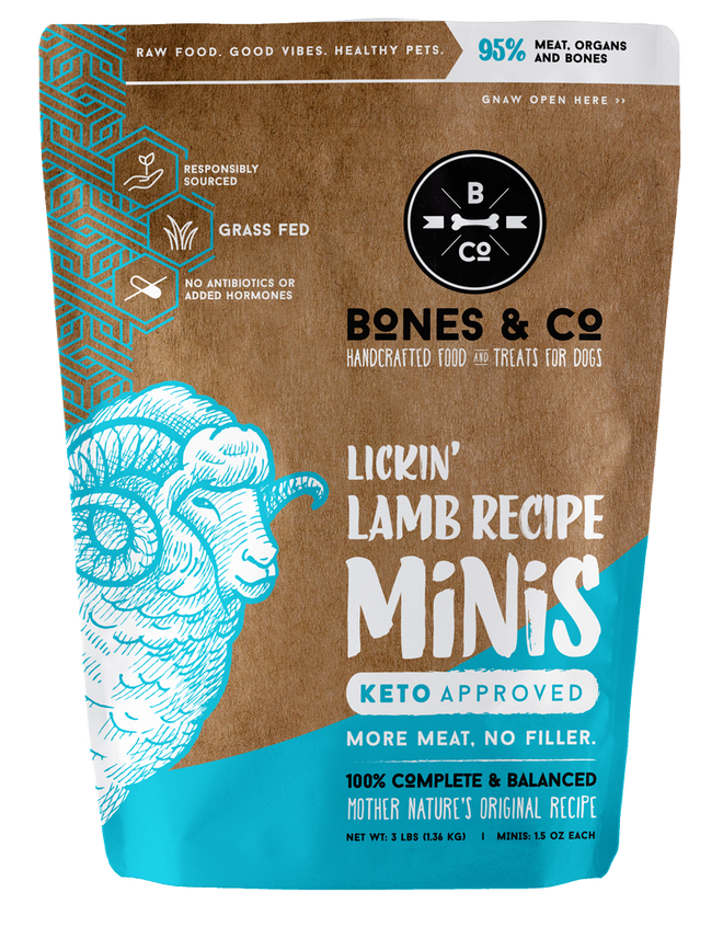 Bones & Co Dog Frozen Grain Free Lamb