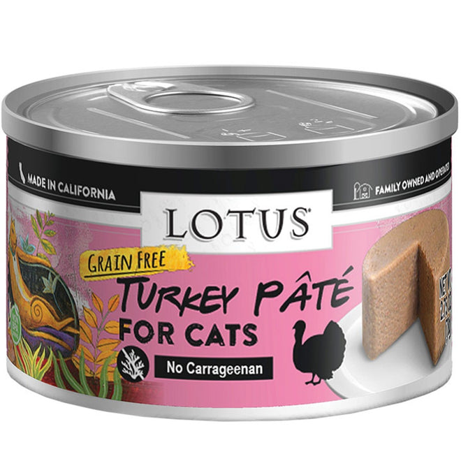 Lotus Cat Grain Free Turkey Pate