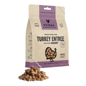 Vital Essentials Dog Freeze-Dried Mini Nibs Turkey