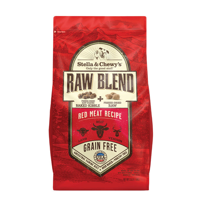 Stella & Chewy Raw Blend Red Meat Dry Recipe for Dogs