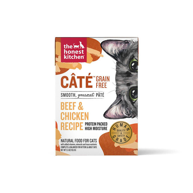 Honest Kitchen Cate Beef Chicken Recipe for Cats 5.5 Oz