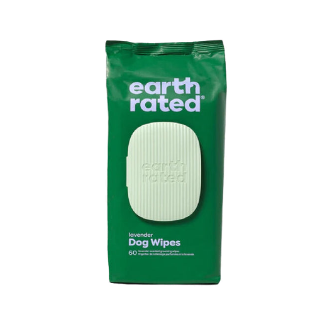 Earth Rated Grooming Wipes Lavender