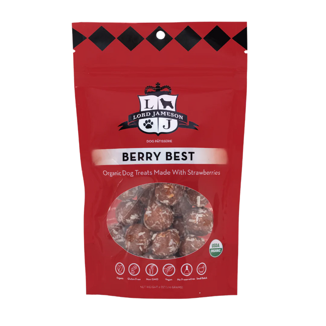 Lord Jameson Berry Best Treats for Dogs 6 Oz