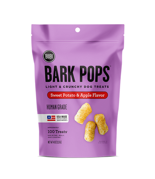 Bixbi Bark Pops Sweet Potato Apple Treat