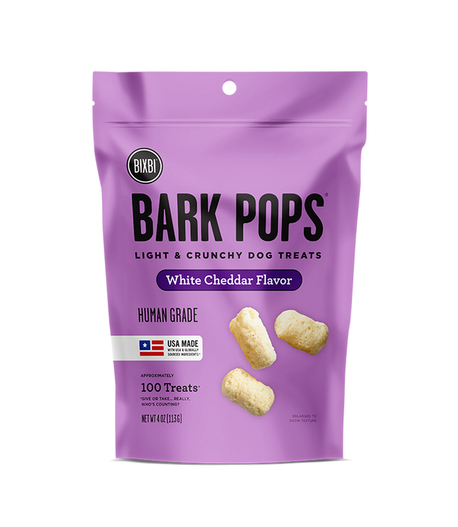 Bixbi Bark Pops White Cheddar Treat