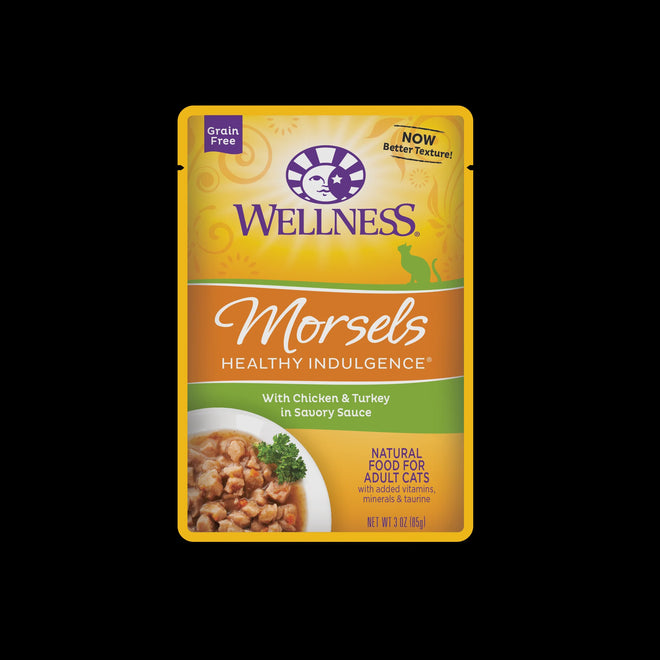 Wellness  CAT Chicken Turkey Pouches 3oz