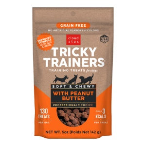 Cloud Star Dog Tricky Trainer Peanut Butter 5oz