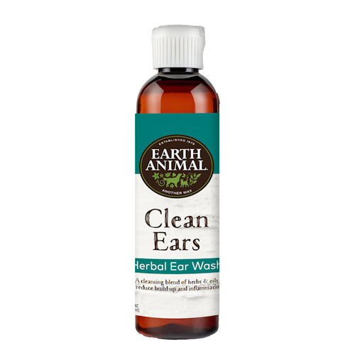 Earth Animal Ear Wash Remedy Clean Ears for Dogs & Cats