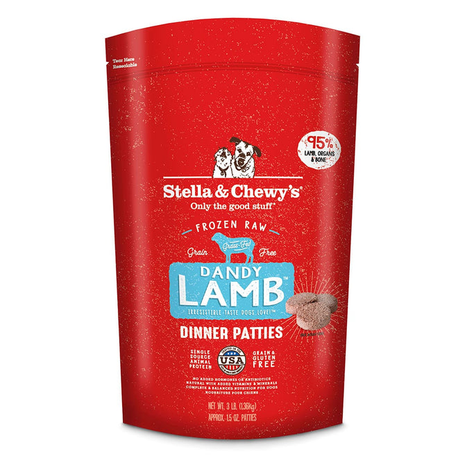 Stella & Chewy's Dog Frozen Patties Lamb