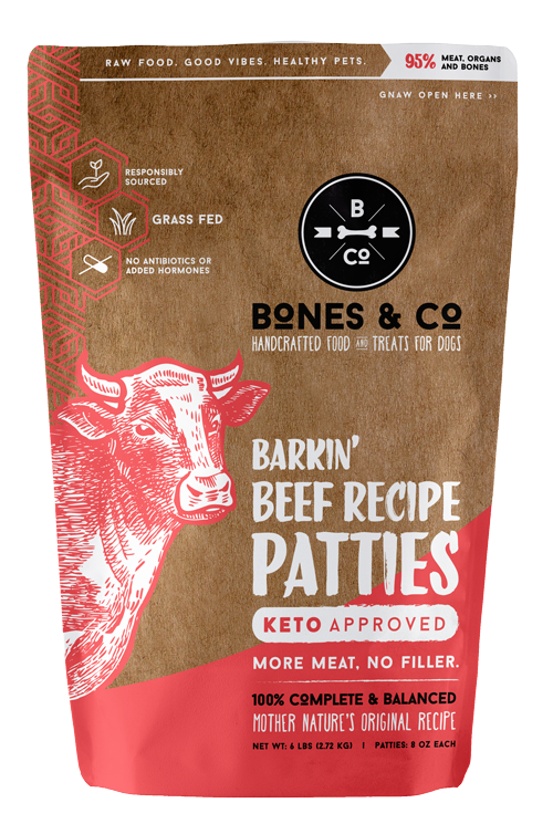 Bones & Co Dog Frozen Grain Free Beef