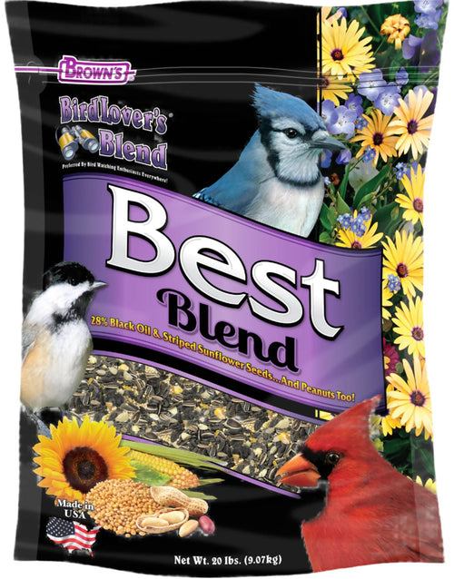 FM Brown's Bird Lover's Blend Best Blend Wild Bird Food 7lb