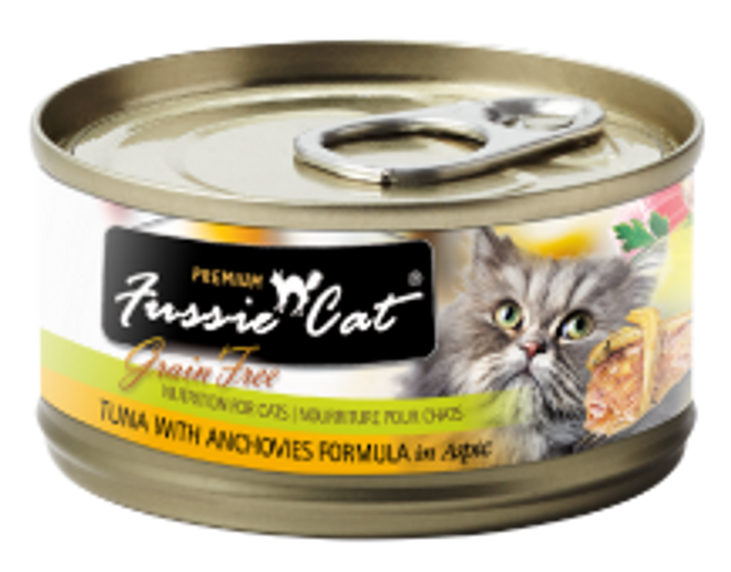 Fussie Cat Tuna Anchovies 5.5 Oz