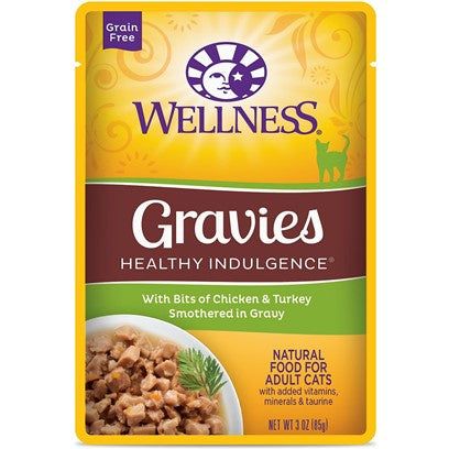 Wellness Gravies Chicken and Turkey pouches