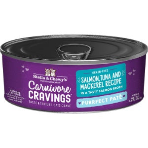 Stella & Chewy’s Cat Carnivore Cravings Pate Salmon & Tuna 2.8oz