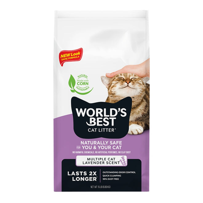 World's Best Multi-Cat Lavender Litter