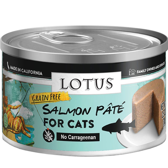 Lotus Cat Grain Free Salmon Pate 2.75oz