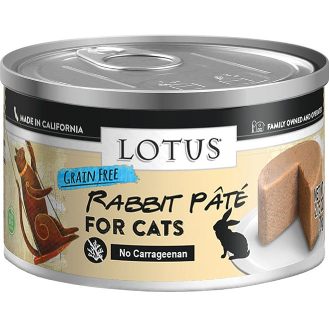 Lotus Cat Pate Grain Free Rabbit