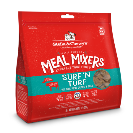 STELLA & CHEWYS MEAL MIXER SURF TURF 8OZ