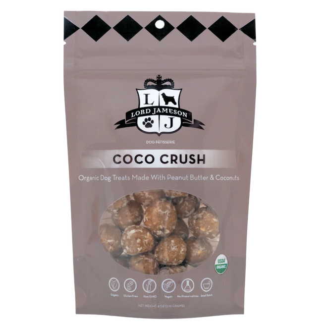 Lord Jameson Coco Crush Treats for Dogs 6 Oz