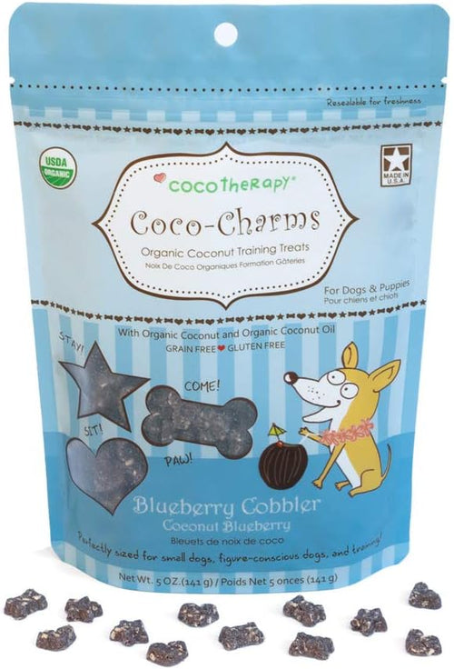 Coco Therapy Coco Charms Blueberry Cobbler for Dogs 5oz