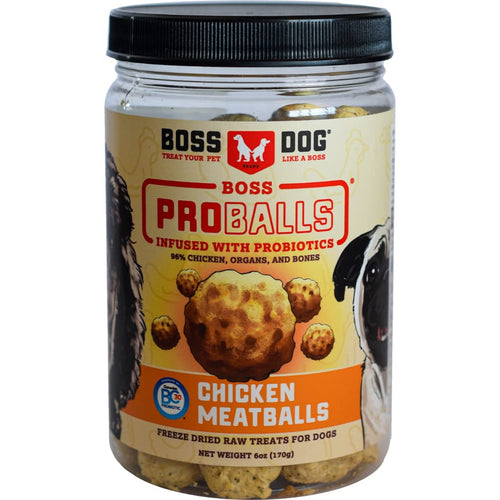 Boss Dog ProBalls Freeze Dried Chicken Meatballs