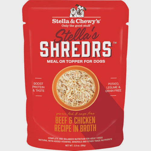 Stella & Chewy's Dog Shredrs Beef & Chicken 2.8oz