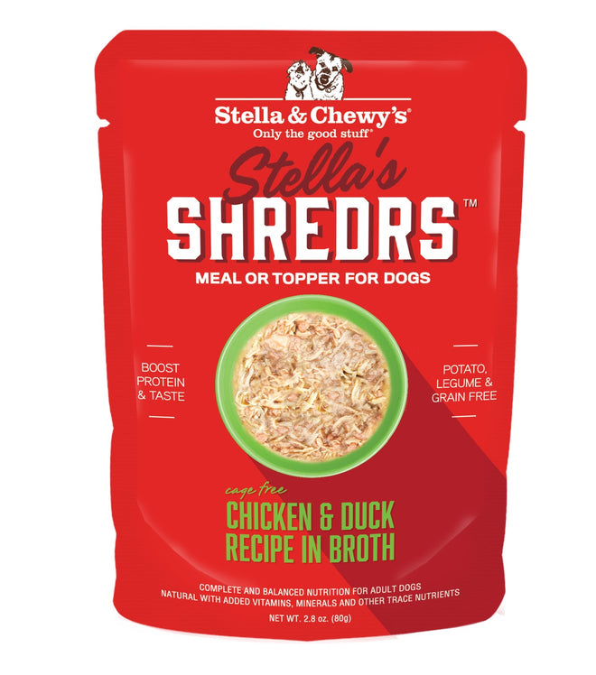 Stella & Chewy's Dog Shredrs Chicken & Duck 2.8oz