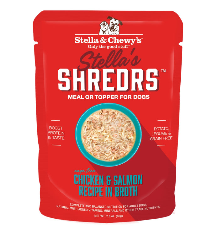 Stella & Chewy's Dog Shredrs Chicken & Salmon 2.8oz