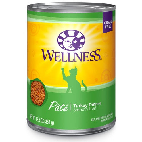 Wellness Pate Turkey Cat 12.5oz