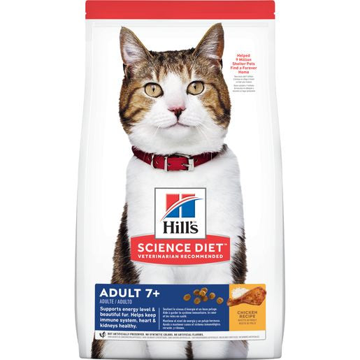 Hill's Science Diet Cat adult 7+ 4lb