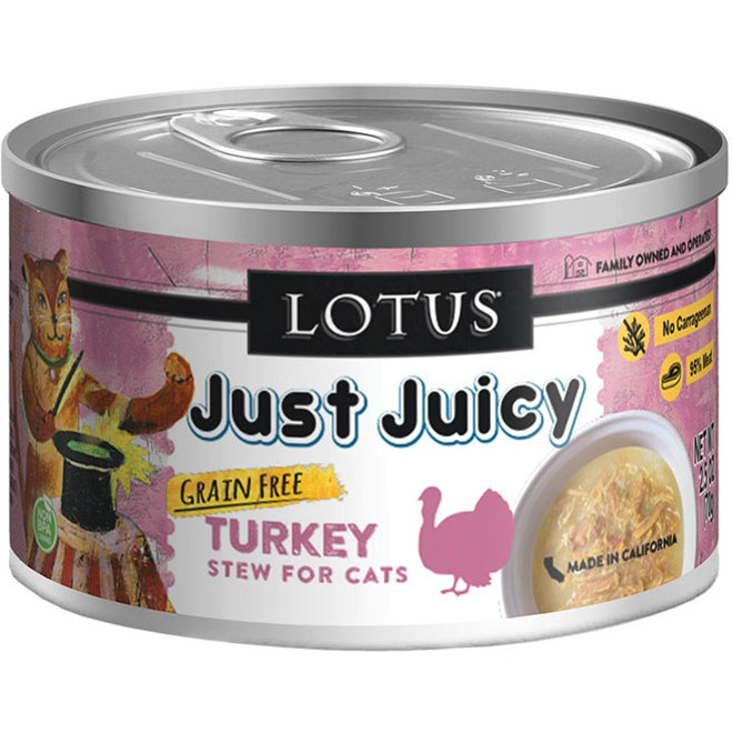 Lotus Cat Just Juicy Turkey Stew