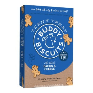 Cloud Star Dog Buddy Biscuits Teeny Bacon & Cheese 8oz