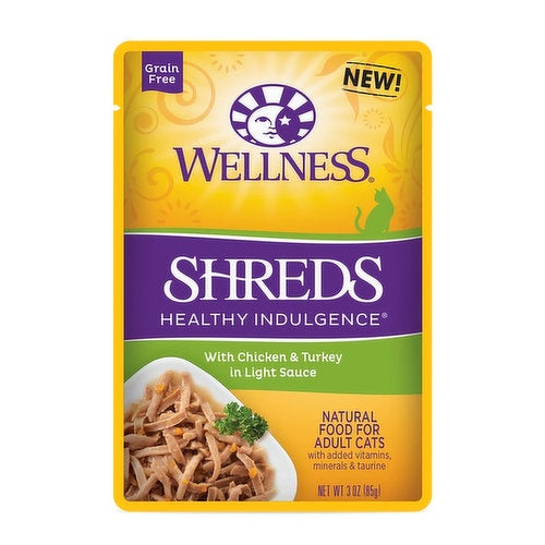 Wellness Shreds Chicken Turkey