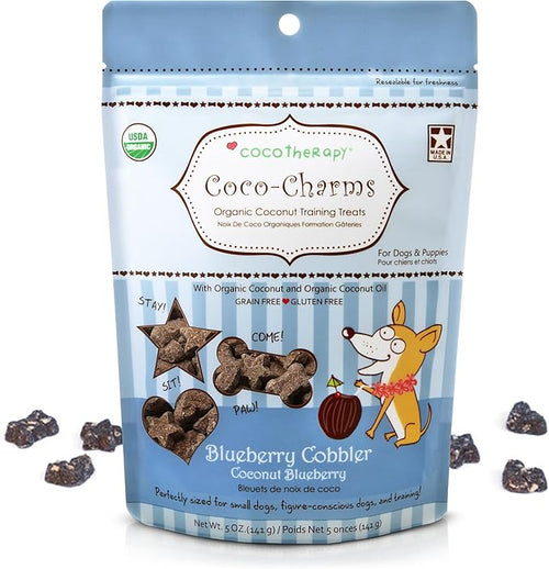 Coco Therapy Coco Charms Blueberry Cobbler for Dogs 5oz