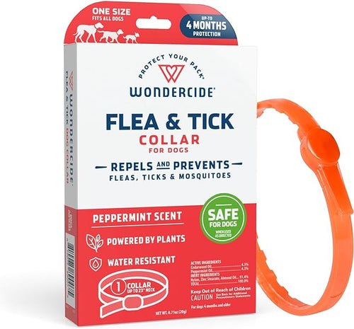 Wondercide Peppermint Flea & Tick Dog Collar